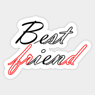 Best friend Sticker